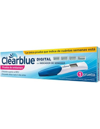 Clearblue Digital prueba de embarazo 1ud