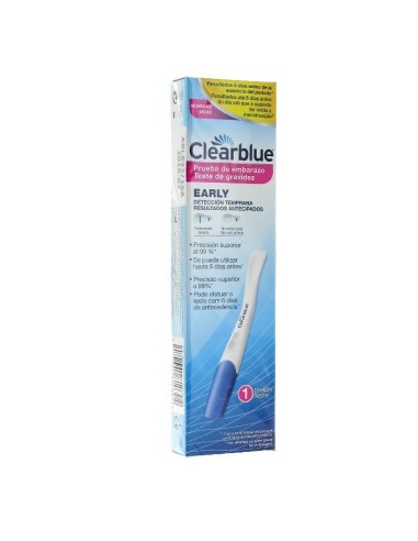 Clearblue Early prueba de embarazo con detección temprana 1ud