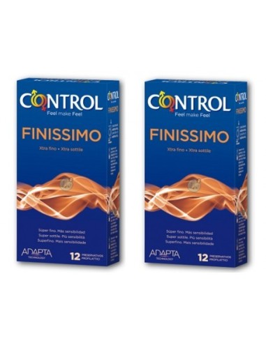 Control Pack Finissimo 2 x 12 preservativos
