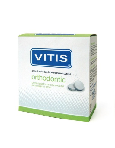 Vitis orthodontic 32comp limpiadores efervescentes