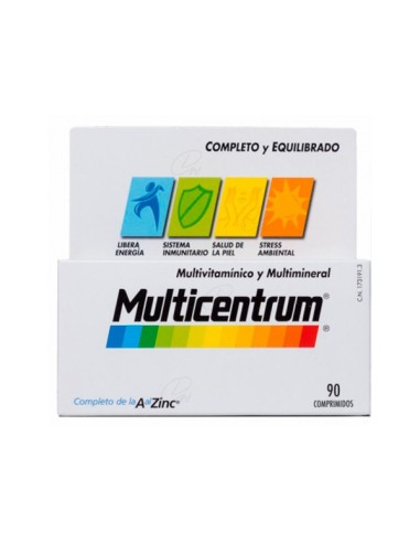 Multicentrum Vitaminas y Minerales 90comp