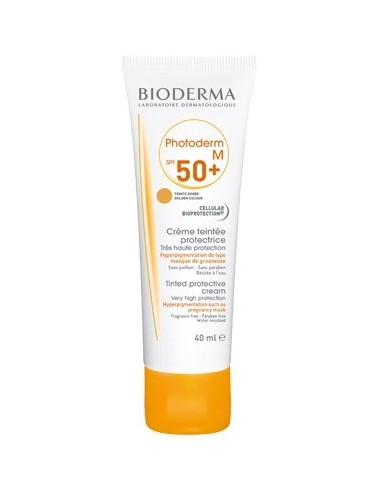 Bioderma Photoderm M SPF50 crema color dorado 40ml