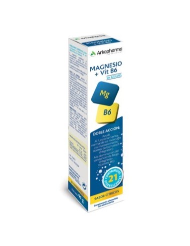 Arkovital Magnesio 375 mg vit B6 21 comp efervescente