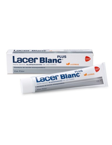 Lacer Blanc Plus pasta dental blanqueadora citrus 75ml
