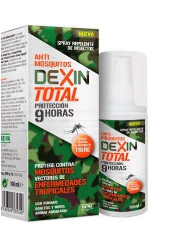 Dexin antimosquitos spray niños y adultos 100ml