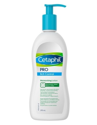 Cetaphil PRO Itch Control Loción Hidratante 295ml