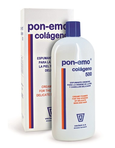 Pon-emo colágeno gel champú cabello 500ml