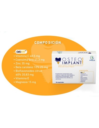 Osteoimplant Complex 30 comprimidos