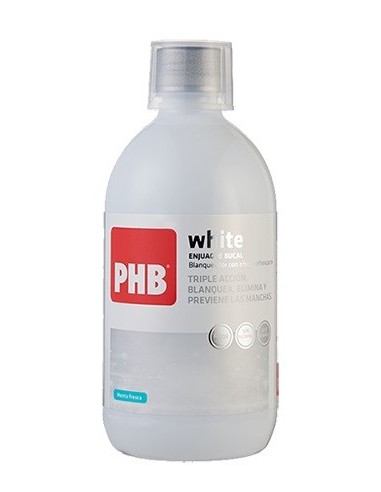 PHB WHITE ENJUAGUE BUCAL 500 ML