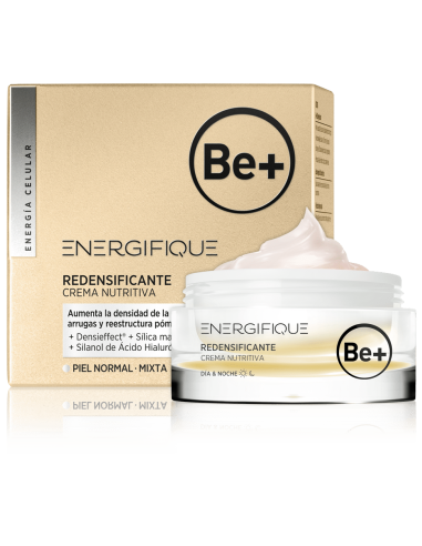 Be+ Energifique Crema Redensificante Nutritiva Piel normal y mixta 50ml