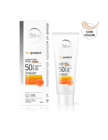Be+ Skinprotect Ultra Fluido Facial Color SPF50+ 50ml