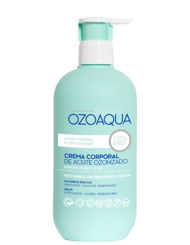 Ozoaqua Baby Crema corporal de Aceite ozonizado 500ml