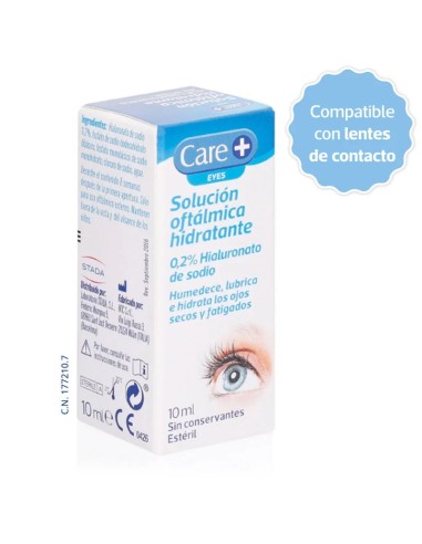 Care+ Solución oftálmica hidratante 10ml