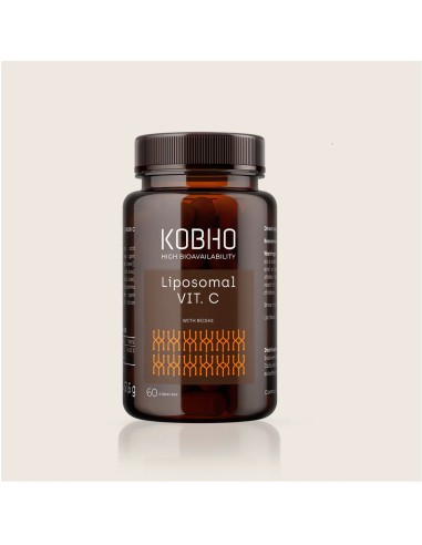 Kobho Vitamina C + Reishi 60 cápsulas