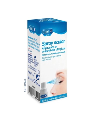 Care+ Spray ocular Adyuvante en conjuntivitis alérgicas 10ml