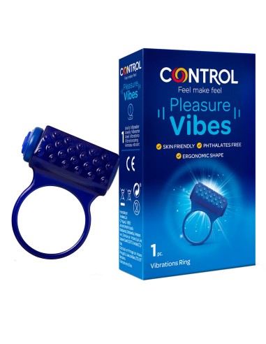 Control PLEASURE VIBES Anillo Vibrador