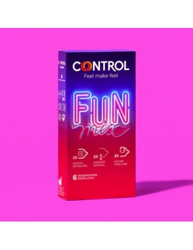 Control FUN MIX Preservativos 6 UDS