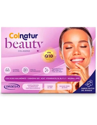 Colnatur® Beauty COLAGENO FRUTOS DEL BOSQUE 30 SOBRES 3,7 GR