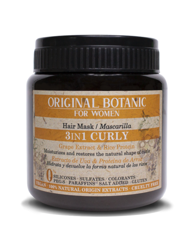 Original Botanic Mascarilla Curly 250ml