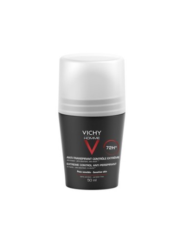 Vichy Homme desodorante regulación intensa 72h roll on 50ml