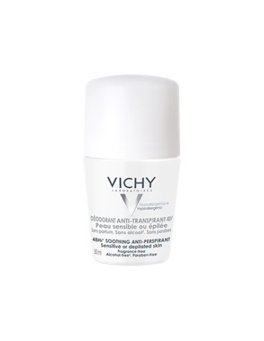 Vichy desodorante roll on piel sensible 50ml