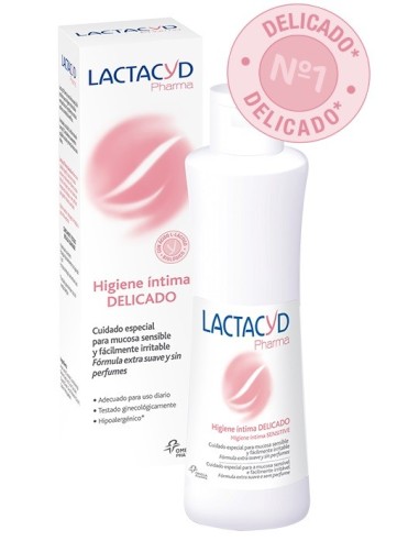 Lactacyd higiene íntima delicado 250ml